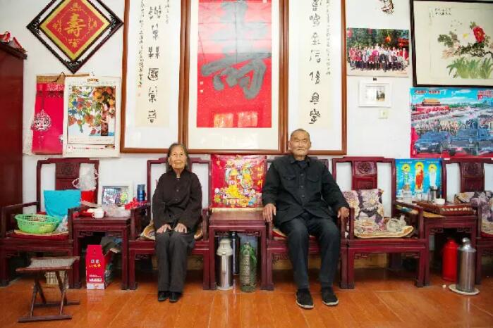 临朐县老党员郭中福：青山不改人未老