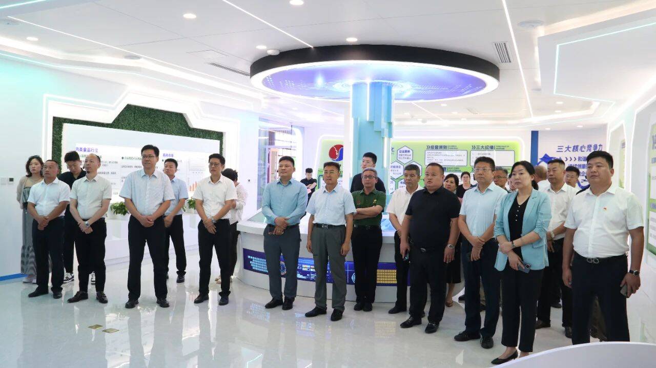 异地商会企业家走进项目现场考察  “潍坊市异地商会峡山行”活动成功举办