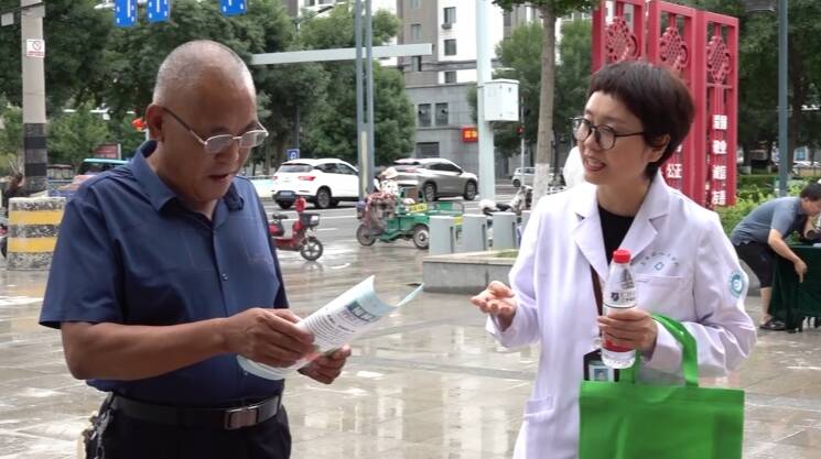 潍坊昌乐：健康宣传进基层 提升群众病毒性肝炎防治意识